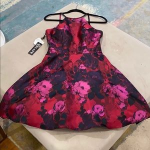 Classy fit & flair cocktail dress w/ tags